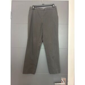 The Row  Straight Leg Stretch Pants Charcoal Gray Women's‎ Size 6